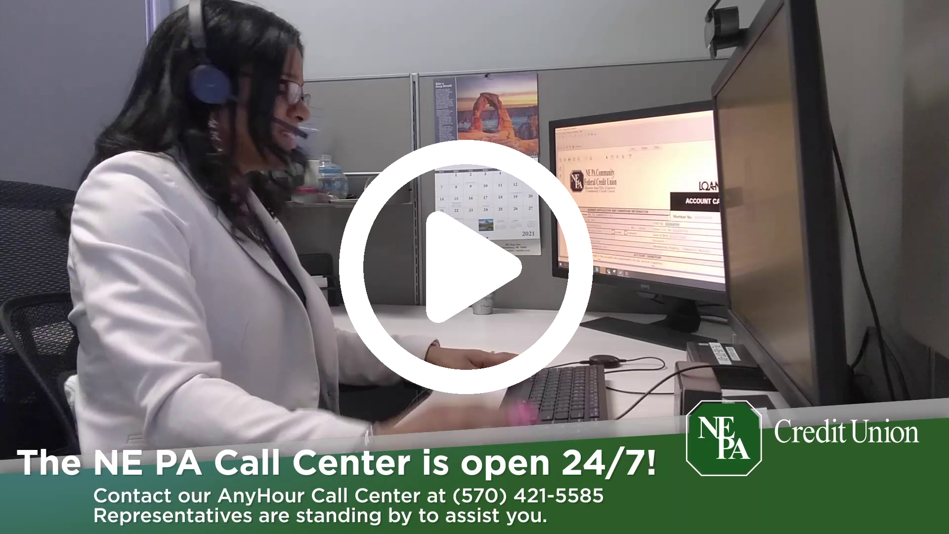 any hour call center video